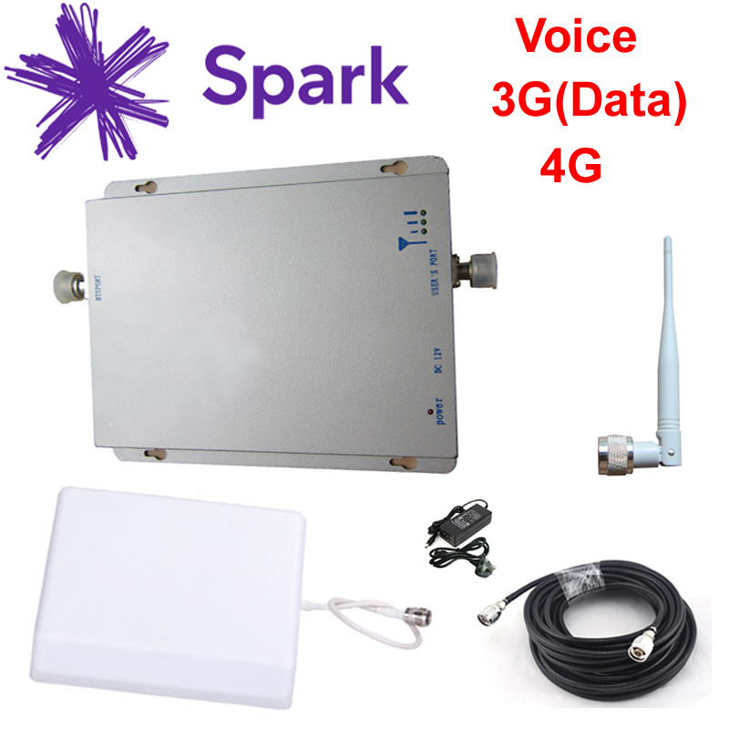 Spark Voice 3G Data and 4G -- 850/1800MHz Dual Band Signal Booster for 100sqm Spark Voice 3G Data and 4G -- 850/1800MHz Dual Band Signal Booster for 100sqm