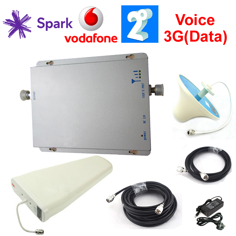 Spark/2Degrees/Vodafone Voice 3G Data -- 850/2100MHz Dual Band Signal Booster for 300sqm Spark/2Degrees/Vodafone Voice 3G Data -- 850/2100MHz Dual Band Signal Booster for 300sqm
