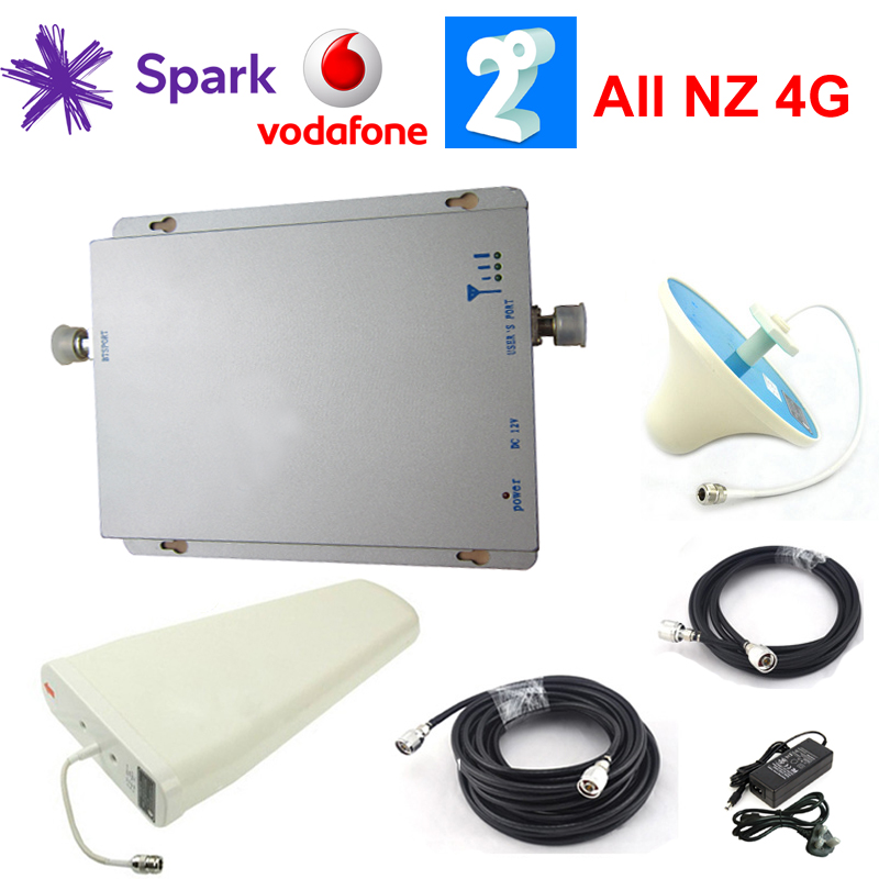 Spark/2 Degrees/Vodafone all NZ 4G -- 700/1800MHz Dual Band Signal Booster for 300sqm Spark/2 Degrees/Vodafone all NZ 4G -- 700/1800MHz Dual Band Signal Booster for 300sqm