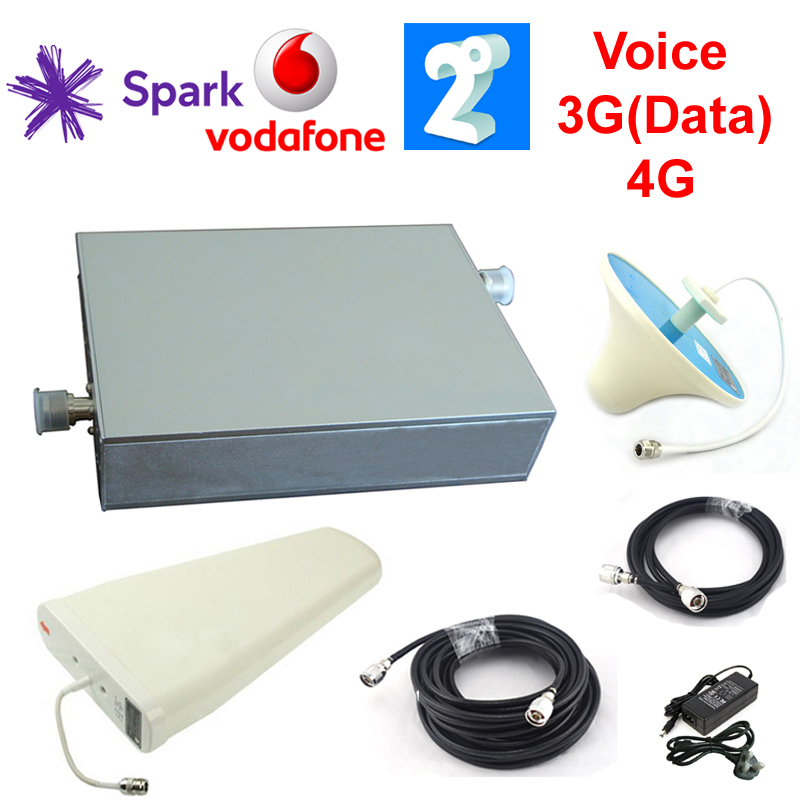 Spark/Vodafone/2Degrees Voice 3G Data and 4G -- 850/1800/2100MHz Triband Signal Booster for 500sqm Spark/Vodafone/2Degrees Voice 3G Data and 4G -- 850/1800/2100MHz Triband Signal Booster for 500sqm
